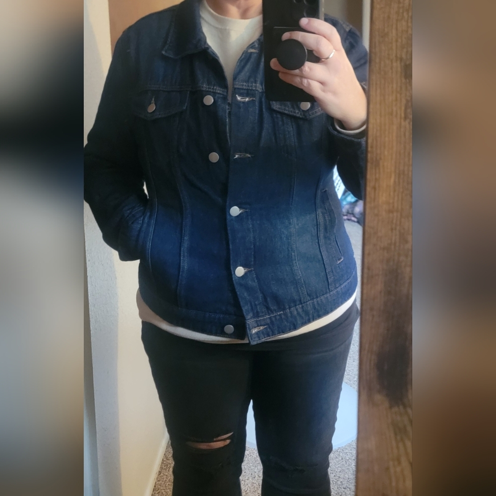 Dark Blue Denim Jacket